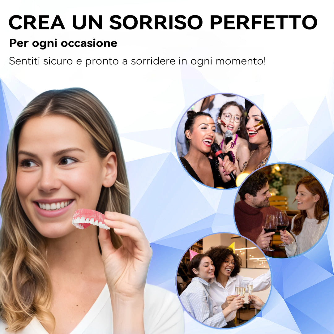 𝐁𝐢𝐤𝐞𝐧𝐝𝐚™ Set di protesi dentarie in silicone (⏰Offerta limitata, solo 30 minuti⏰) 🛩️