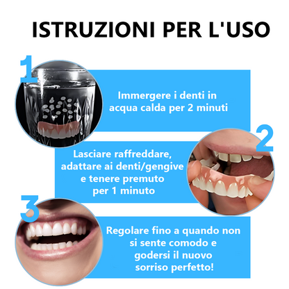 𝐁𝐢𝐤𝐞𝐧𝐝𝐚™ Set di protesi dentarie in silicone (⏰Offerta limitata, solo 30 minuti⏰) 🛩️
