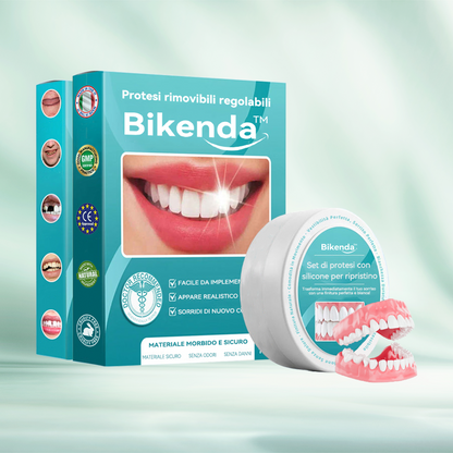𝐁𝐢𝐤𝐞𝐧𝐝𝐚™ Set di protesi dentarie in silicone (⏰Offerta limitata, solo 30 minuti⏰) 🛩️