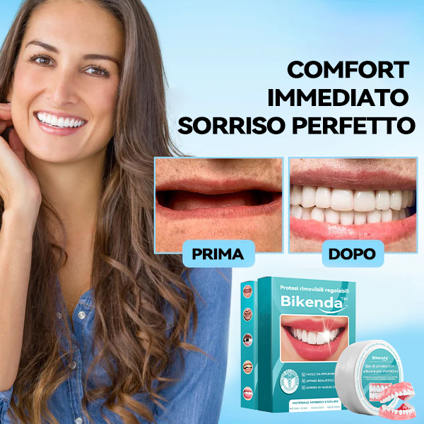 𝐁𝐢𝐤𝐞𝐧𝐝𝐚™ Set di protesi dentarie in silicone (⏰Offerta limitata, solo 30 minuti⏰) 🛩️